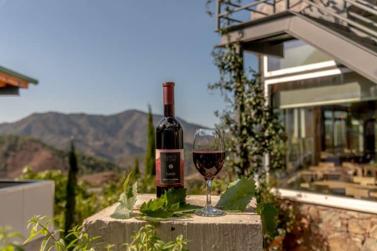 Wine and food pairing in Cyprus with estate wines and Mediterranean cuisine at Ierambelos Restaurant in Farmakas